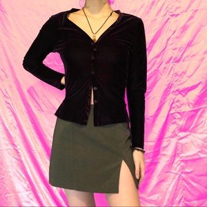 SOLD 💜Velveteen Rabbit Button Down Top💜